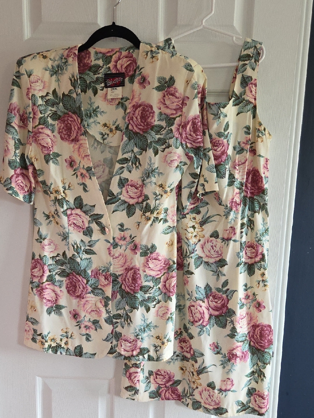 Vintage Coquette Girl Blazer and Dress Set - Sz 5 USA